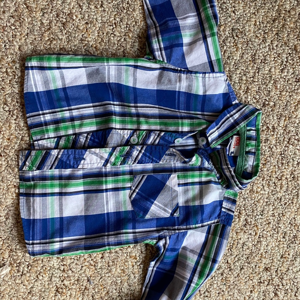 Size 12 month button up boy